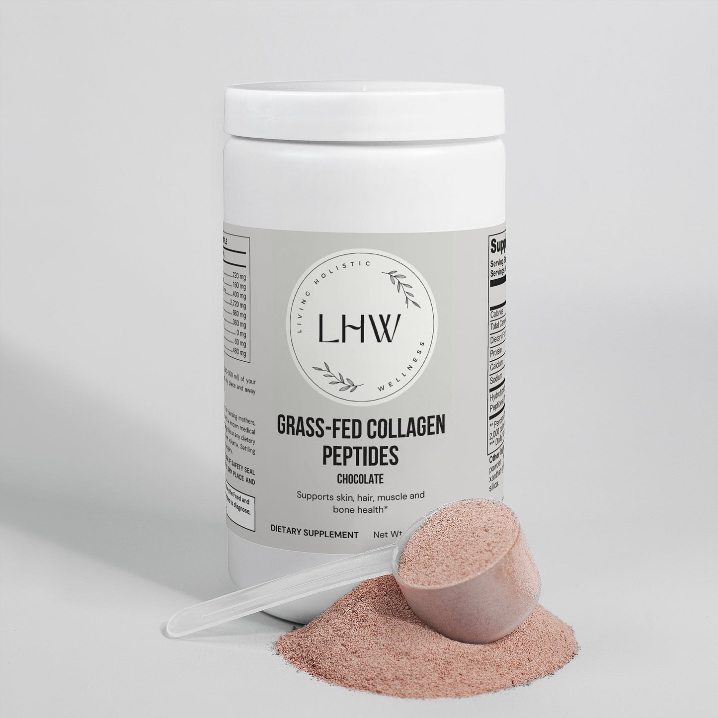 Grass-Fed Collagen Peptides Powder (Chocolate)