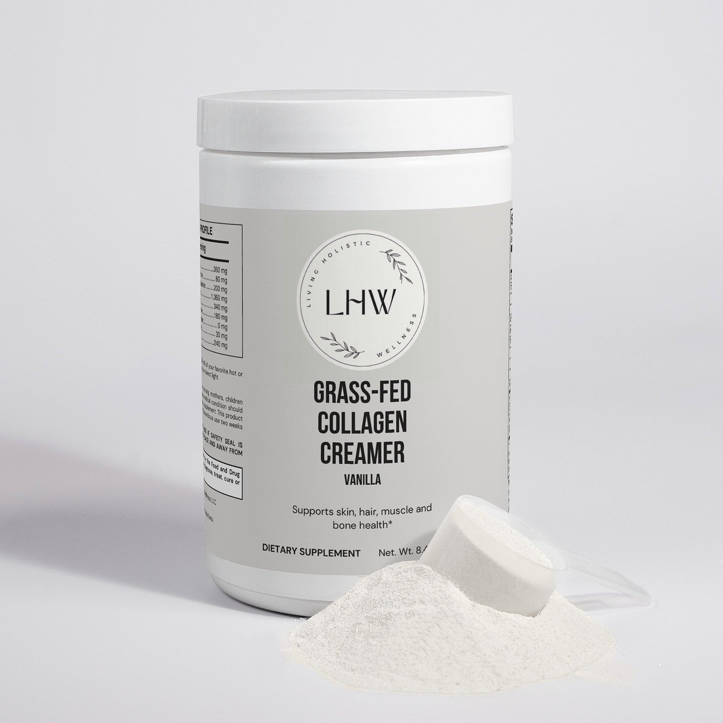 Grass-Fed Collagen Creamer (Vanilla)