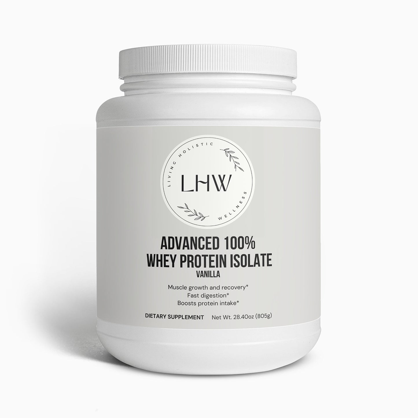 Advanced 100% Whey Protein Isolate (Vanilla)