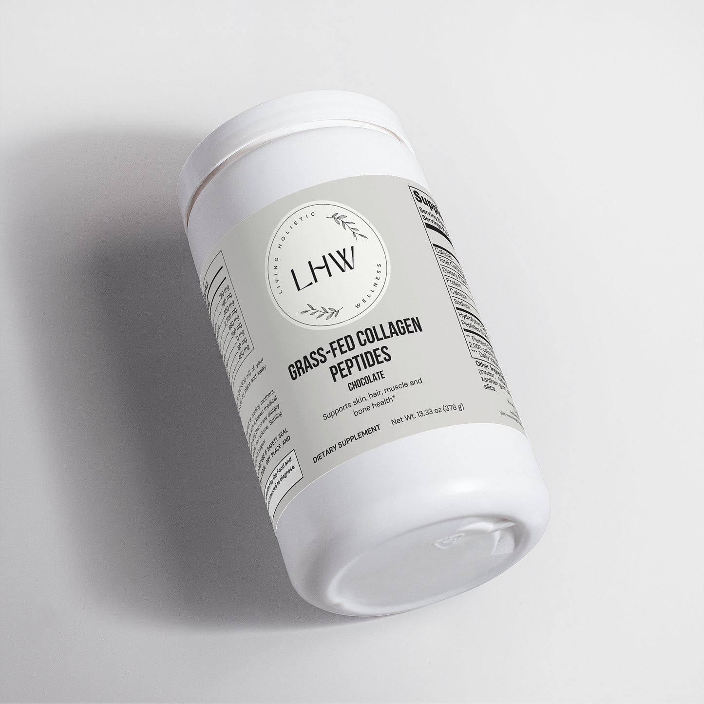 Grass-Fed Collagen Peptides Powder (Chocolate)