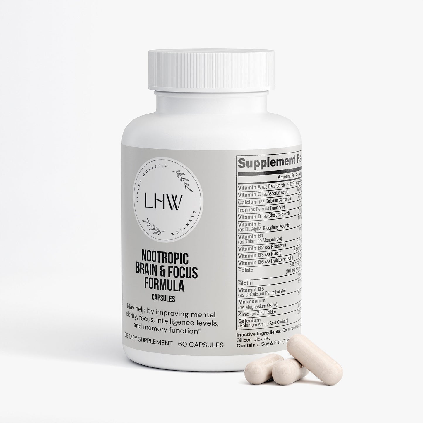 Nootropic Brain & Focus Formula