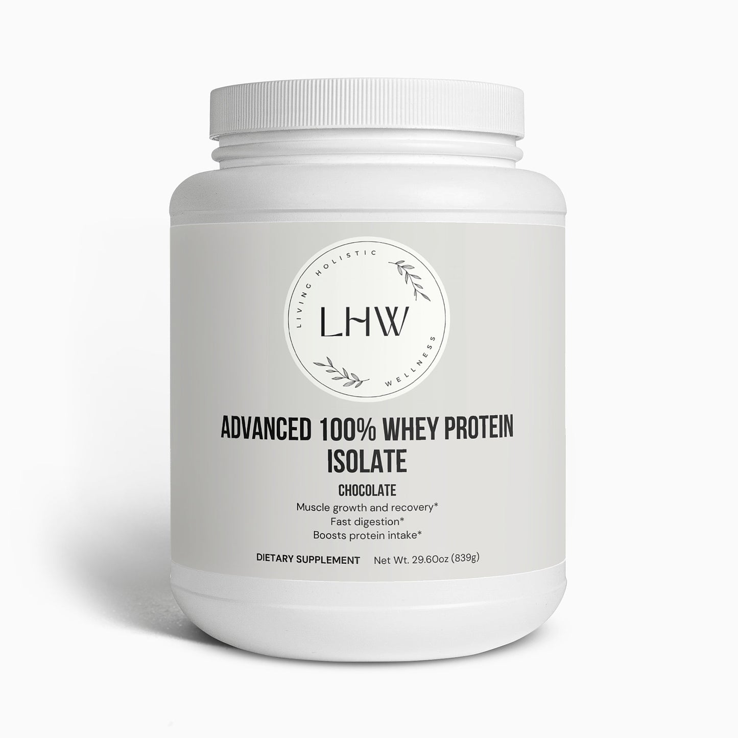 Advanced 100% Whey Protein Isolate (Chocolate)