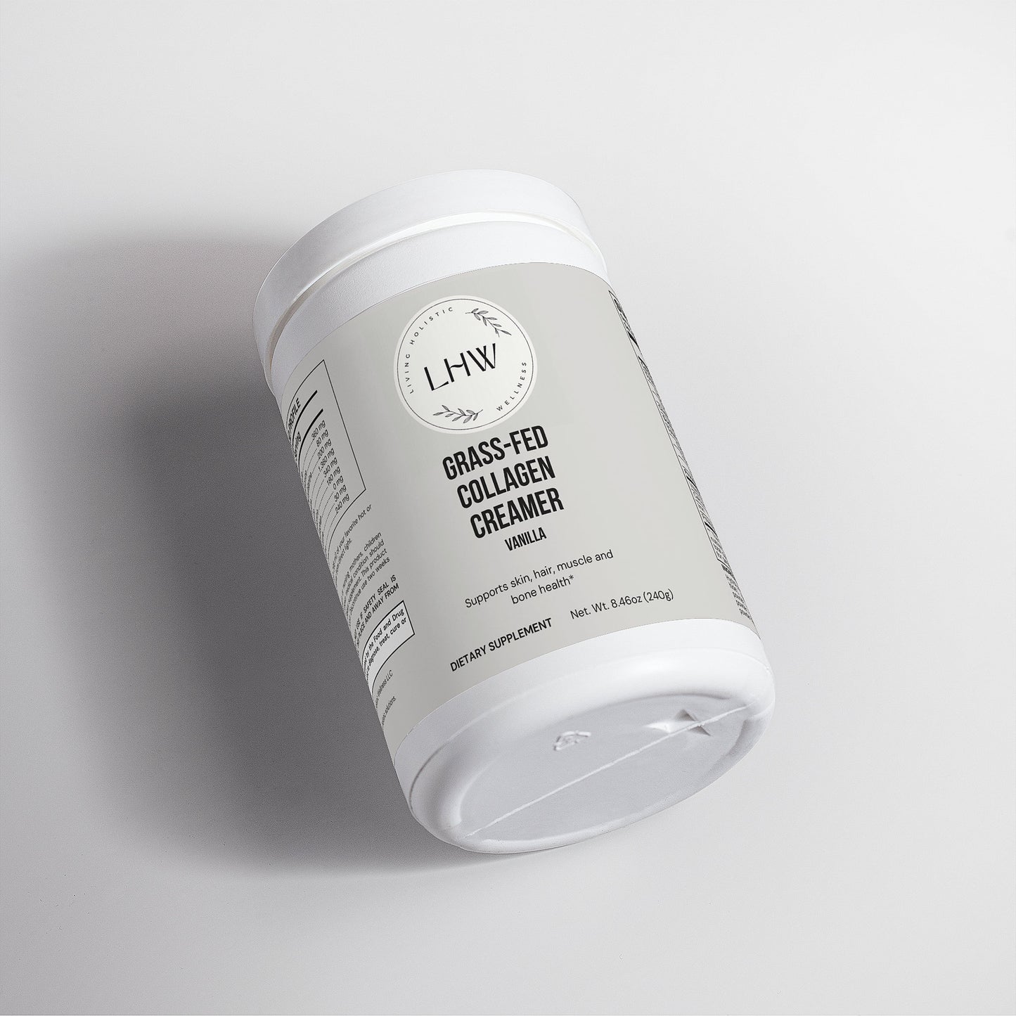 Grass-Fed Collagen Creamer (Vanilla)