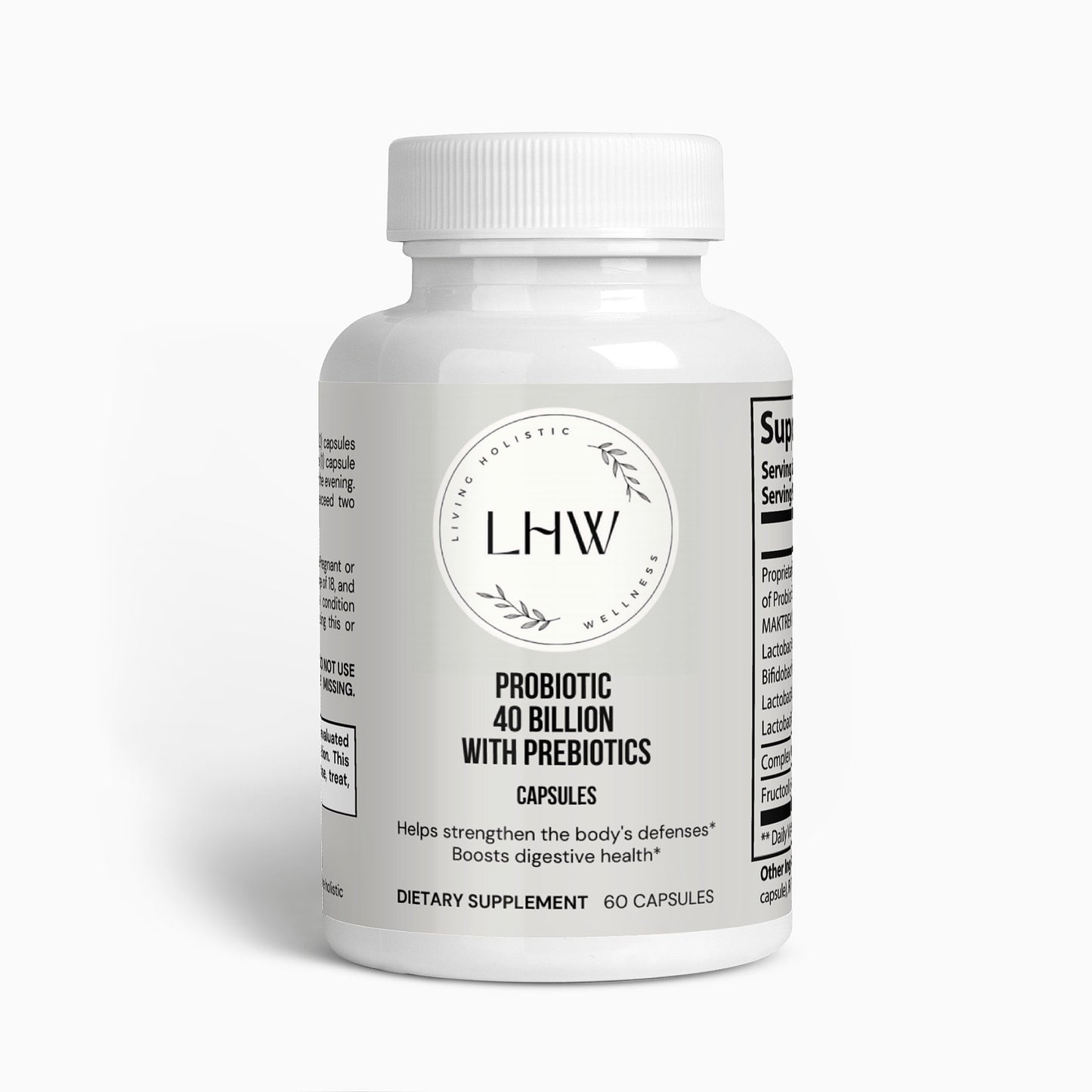 Probiotic 40 Billion with Prebiotics